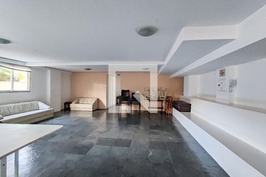 Área comum - Salão de festas de apartamento à venda com 1 quarto, 56m² em Vl Pq Jabaquara, São Paulo