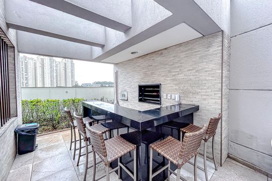 Área comum - Churrasqueira de apartamento à venda com 3 quartos, 89m² em Tatuapé, São Paulo