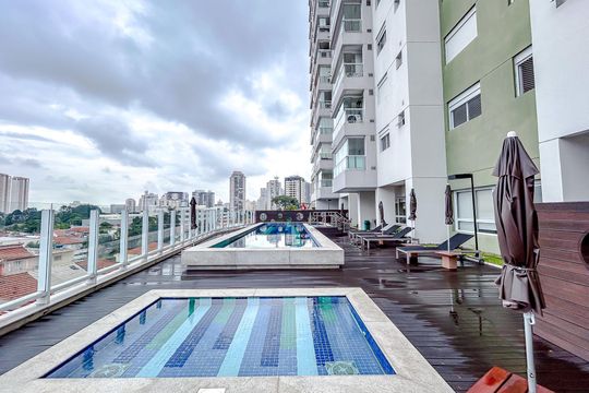 Área comum - Piscina de apartamento à venda com 3 quartos, 89m² em Tatuapé, São Paulo