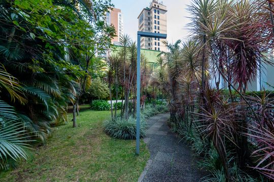 Área comum de apartamento à venda com 1 quarto, 54m² em Vila Nova Conceição, São Paulo