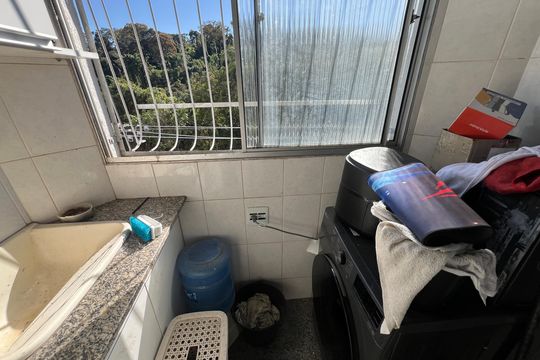 Área de Serviço de apartamento à venda com 3 quartos, 63m² em Castelo, Belo Horizonte