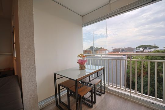 Varanda de apartamento para alugar com 1 quarto, 34m² em Vila Granada, São Paulo