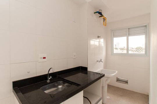 Cozinha e Área de Serviço de apartamento à venda com 2 quartos, 37m² em Vila Maria Alta, São Paulo