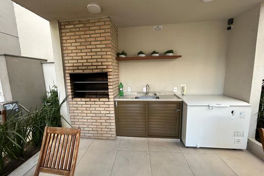 Área comum - Churrasqueira de apartamento para alugar com 2 quartos, 33m² em Todos Os Santos, Rio de Janeiro