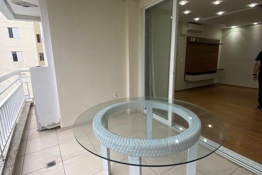 Varanda de apartamento para alugar com 3 quartos, 94m² em Tamboré, Santana de Parnaíba
