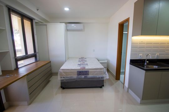 Apartamento para alugar com 1 quarto, 27m² em Guará, Brasília