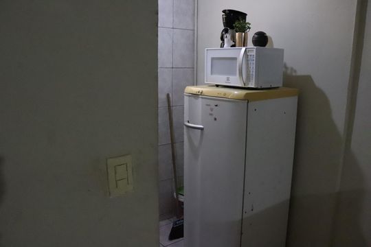 Cozinha de apartamento para alugar com 1 quarto, 30m² em Centro, Campos dos Goytacazes