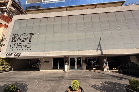 Fachada do Prédio de apartamento à venda com 2 quartos, 66m² em Setor Bueno, Goiânia