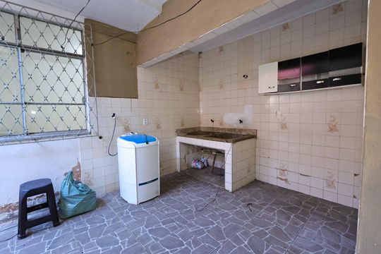 Área de Serviço de kitnet/studio para alugar com 1 quarto, 12m² em Átila de Paiva, Belo Horizonte