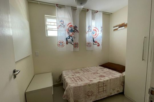 Quarto de apartamento para alugar com 2 quartos, 48m² em Novo Jockey, Campos dos Goytacazes