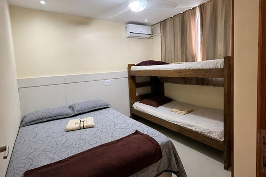 Quarto de apartamento para alugar com 2 quartos, 48m² em Novo Jockey, Campos dos Goytacazes