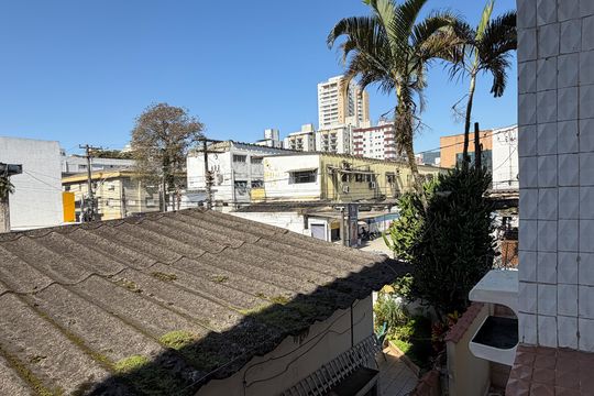 Vista da Sala de apartamento para alugar com 2 quartos, 60m² em Centro, São Vicente