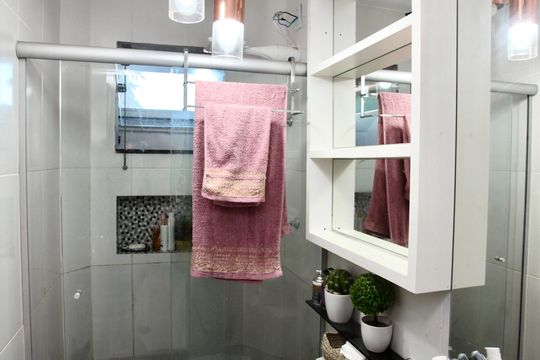 Lavabo de casa de condomínio à venda com 2 quartos, 80m² em Novo Progresso, Belo Horizonte
