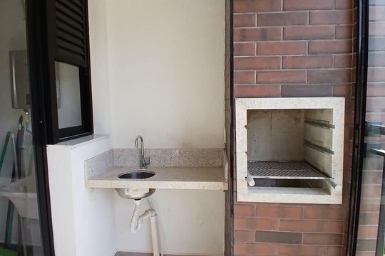 Varanda de apartamento para alugar com 3 quartos, 77m² em Swiss Park, Campinas
