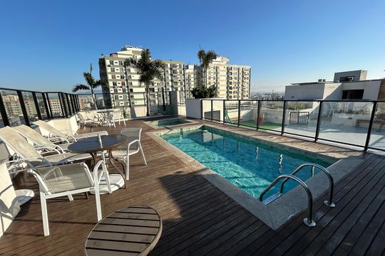Área comum - Piscina de apartamento para alugar com 2 quartos, 50m² em Campinho, Rio de Janeiro