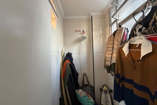 Banheiro da Suíte de apartamento para alugar com 3 quartos, 130m² em Gonzaga, Santos