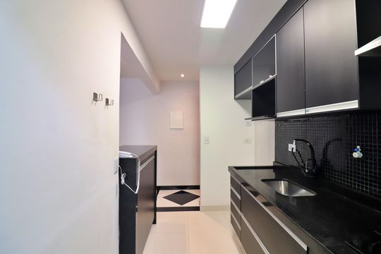 Cozinha  de apartamento à venda com 3 quartos, 69m² em Vila Dusi, São Bernardo do Campo
