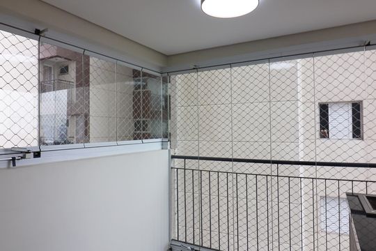 Varanda gourmet de apartamento à venda com 3 quartos, 69m² em Vila Dusi, São Bernardo do Campo