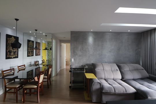 Sala de apartamento para alugar com 2 quartos, 80m² em Centro, Canoas