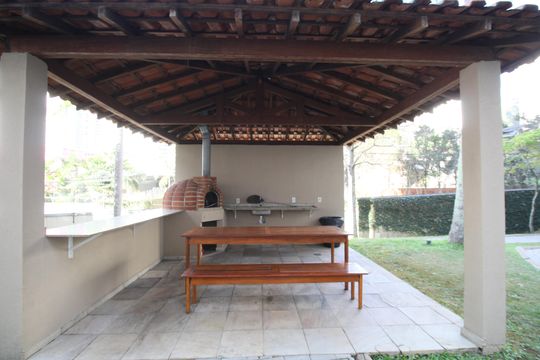 Área comum de apartamento para alugar com 3 quartos, 127m² em Vila Andrade, São Paulo