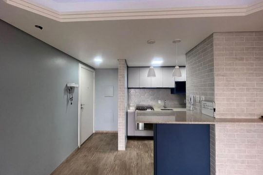 Sala de apartamento à venda com 2 quartos, 76m² em Morro Santana, Porto Alegre