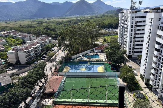 Terraço - vista de apartamento para alugar com 3 quartos, 153m² em Recreio dos Bandeirantes, Rio de Janeiro