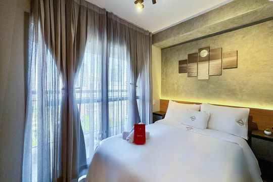 Sala/Quarto de apartamento para alugar com 1 quarto, 22m² em Indianópolis, São Paulo