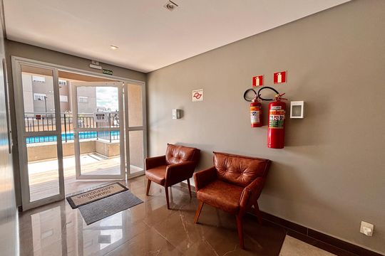 Área comum de apartamento para alugar com 2 quartos, 58m² em Jardim das Belezas, Carapicuíba