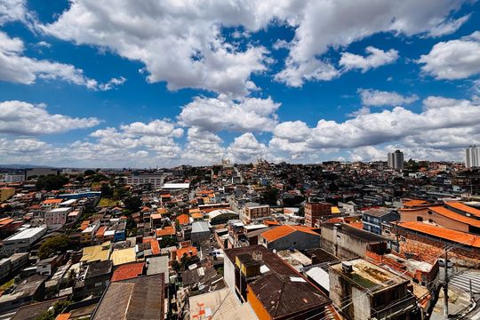 Vista da Varanda de apartamento para alugar com 2 quartos, 58m² em Jardim das Belezas, Carapicuíba
