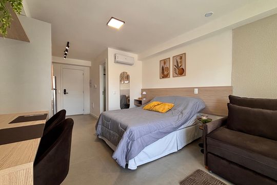 Kitnet/Studio para alugar com 1 quarto, 27m² em Indianópolis, São Paulo