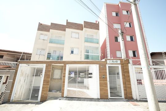 Fachada do Prédio de apartamento à venda com 2 quartos, 80m² em Vila Pires, Santo André