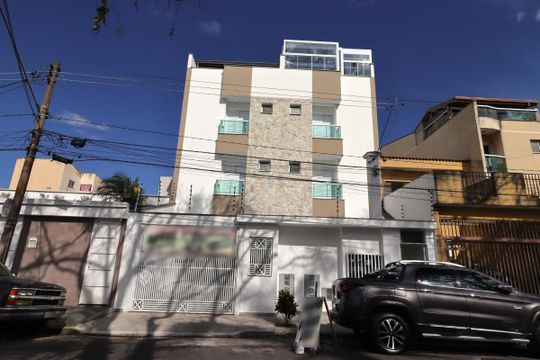 Fachada de apartamento à venda com 2 quartos, 106m² em Vila Pires, Santo André