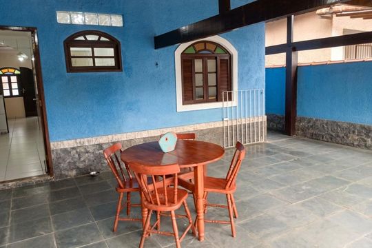 Área externa de casa para alugar com 2 quartos, 80m² em Cantinho do Mar, Rio das Ostras