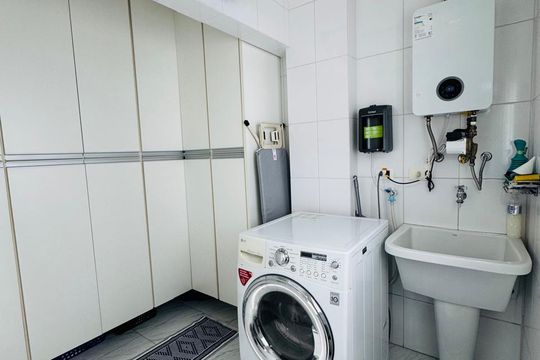 Área de serviço de apartamento à venda com 3 quartos, 104m² em Vila Caminho do Mar, São Bernardo do Campo