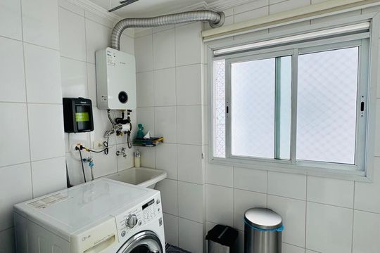 Área de serviço de apartamento à venda com 3 quartos, 104m² em Vila Caminho do Mar, São Bernardo do Campo