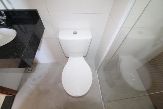 Banheiro de apartamento para alugar com 2 quartos, 43m² em Parque Mandaqui, São Paulo