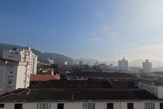 Vista do Quarto 2 de apartamento para alugar com 2 quartos, 72m² em Campo Grande, Santos