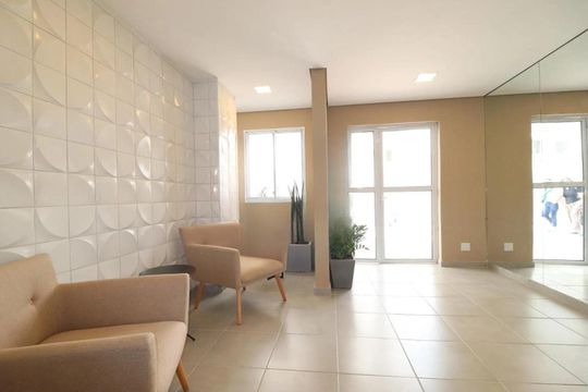 Área externa de apartamento para alugar com 2 quartos, 47m² em Jardim, Santo André