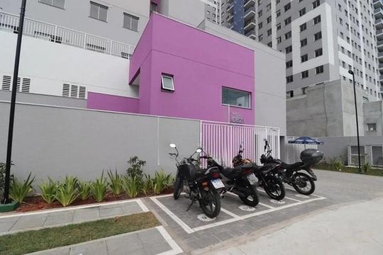 Área externa de apartamento para alugar com 2 quartos, 47m² em Jardim, Santo André