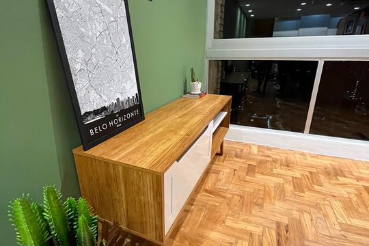 Sala de kitnet/studio à venda com 1 quarto, 38m² em Santo Agostinho, Belo Horizonte
