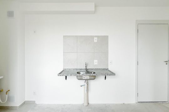 Cozinha de apartamento para alugar com 2 quartos, 35m² em Itaberaba, São Paulo