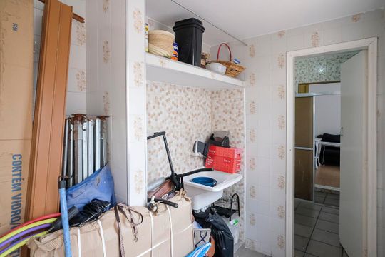 Área de serviço de casa para alugar com 1 quarto, 90m² em Oswaldo Cruz, São Caetano do Sul