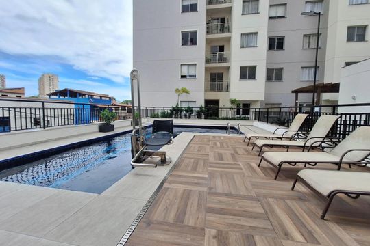 Área externa de apartamento para alugar com 1 quarto, 46m² em Centro, Niterói