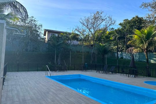 Área externa de casa de condomínio para alugar com 2 quartos, 100m² em Várzea das Moças, Niterói