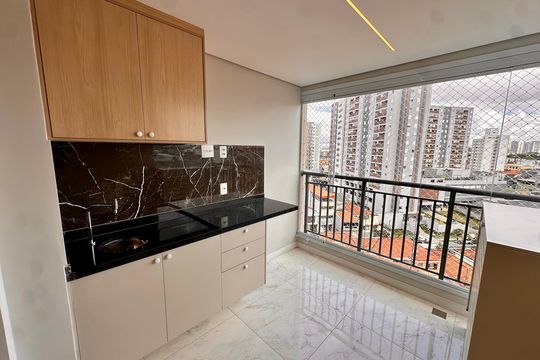 Varanda de apartamento para alugar com 2 quartos, 66m² em Santo Amaro, São Paulo
