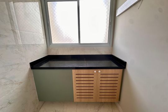 Área de Serviço de apartamento para alugar com 2 quartos, 66m² em Santo Amaro, São Paulo
