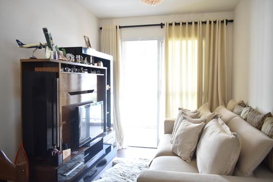 Sala de apartamento à venda com 2 quartos, 65m² em Vila da Saúde, São Paulo
