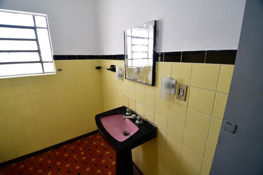 Banheiro de casa para alugar com 2 quartos, 150m² em Jardim Chapadão, Campinas