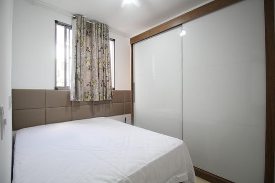 Quarto 1 de apartamento para alugar com 2 quartos, 37m² em Vila Andrade, São Paulo