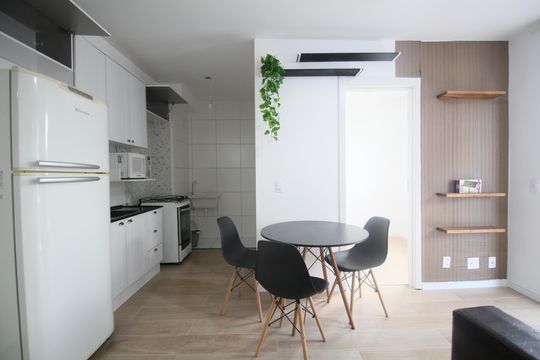 Sala de apartamento para alugar com 2 quartos, 37m² em Vila Andrade, São Paulo